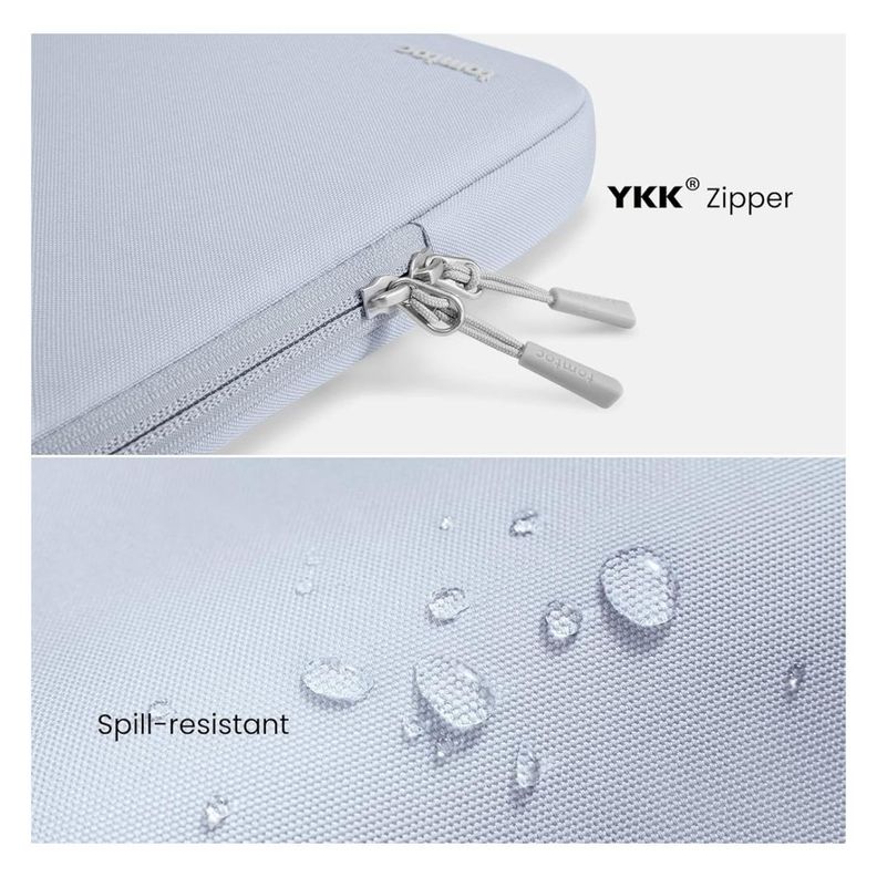 Tomtoc Funda Defender-A13 para MacBook Air M3/M2/M1 de 13" - Azul Niebla-4