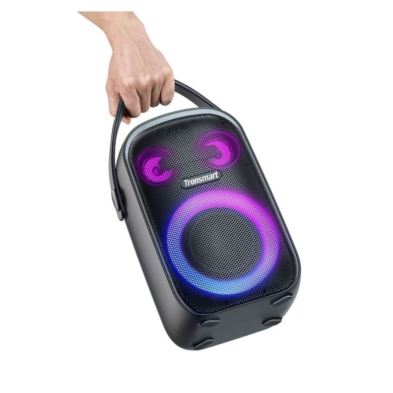 Tronsmart Parlante Portátil para Fiestas Halo 100 con Iluminación Negro-1