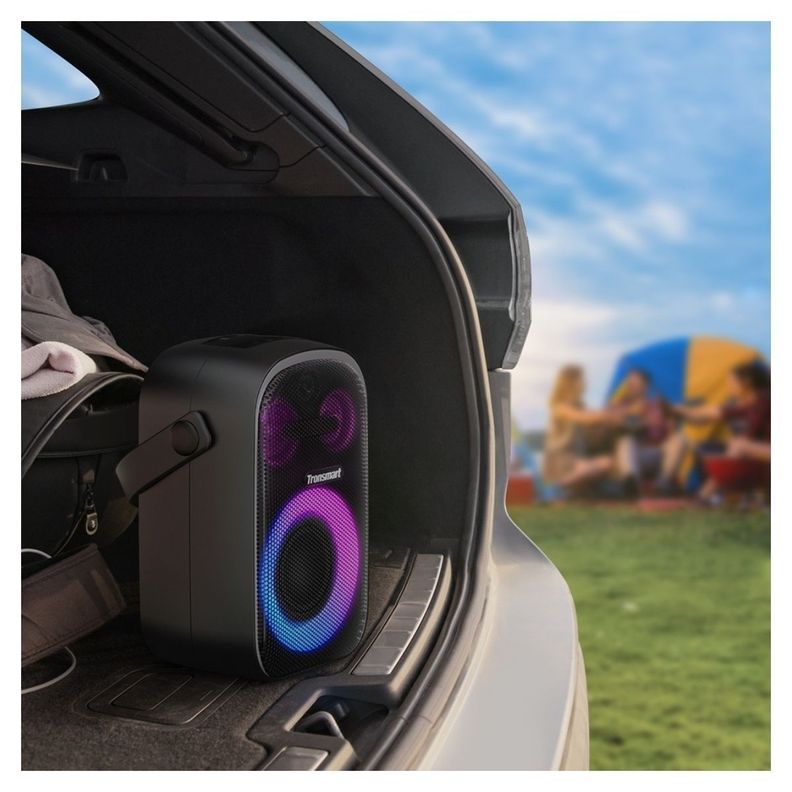 Tronsmart Parlante Portátil para Fiestas Halo 100 con Iluminación Negro-3