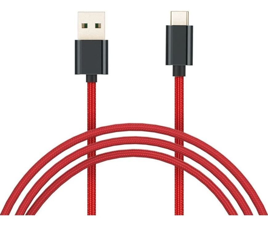 Xiaomi Mi Cable Trenzado Usb Tipo-c 100cm - Rojo-0