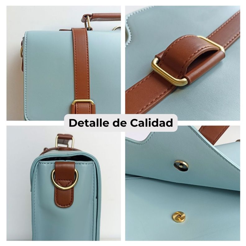 Ecosusi Maletín Mochila Unisex CHARLIE 14" Azul-7