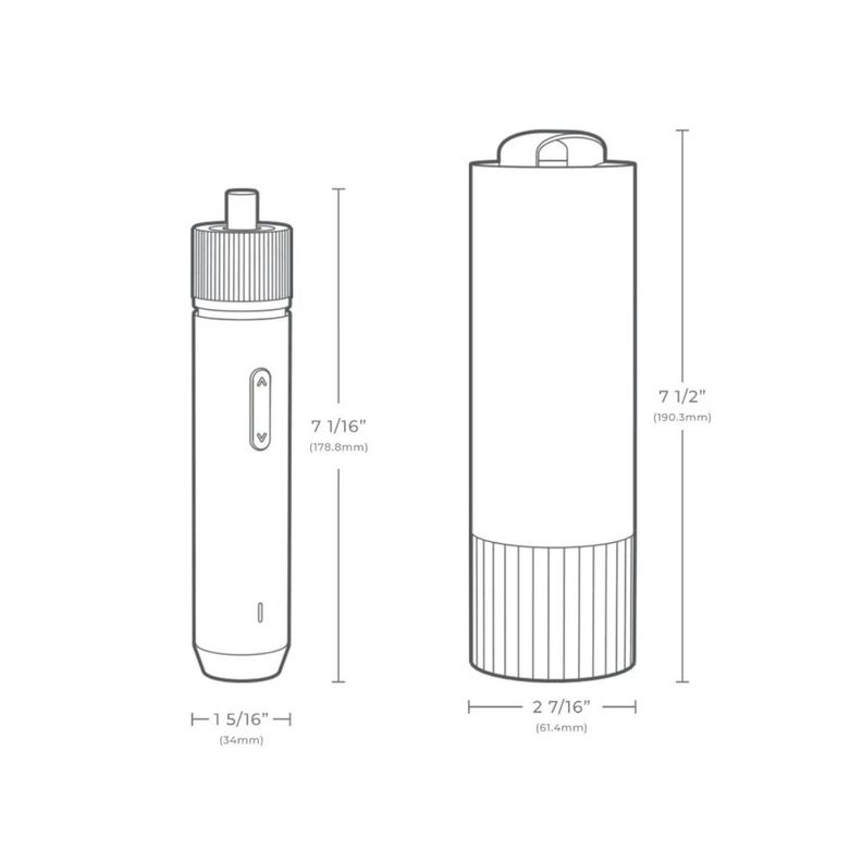 HOTO Destornillador Eléctrico Kit Recargable 3.6V Gris-5
