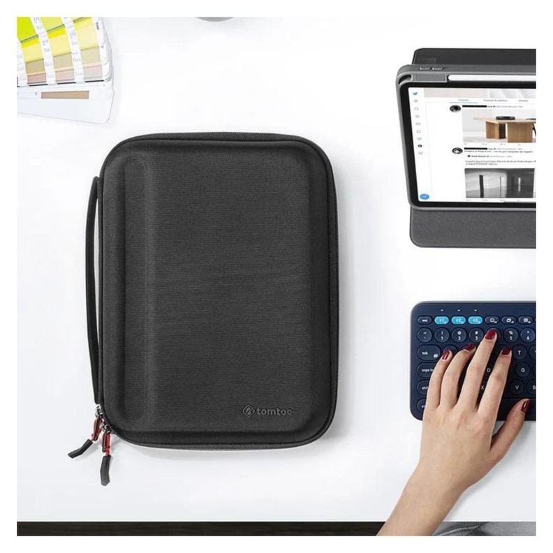 Tomtoc Estuche Portafolio FancyCase-B06 para iPad Air/Pro 11" con espacio Teclado - Negro-2