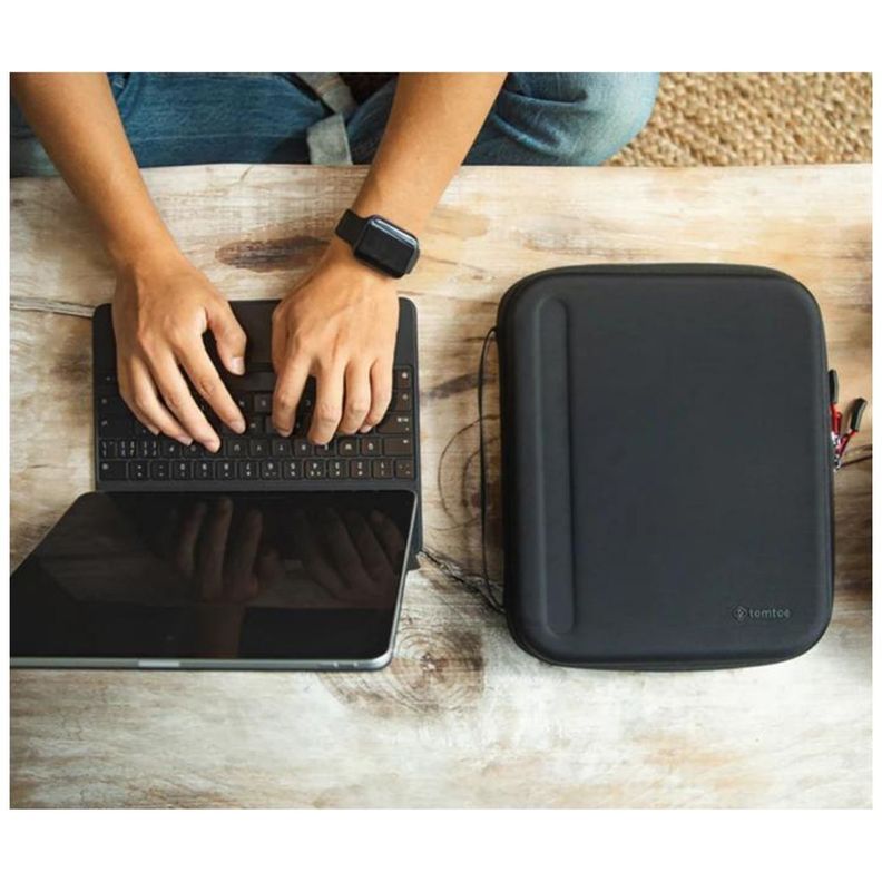 Tomtoc Estuche Portafolio FancyCase-B06 para iPad Air/Pro 11" con espacio Teclado - Negro-4