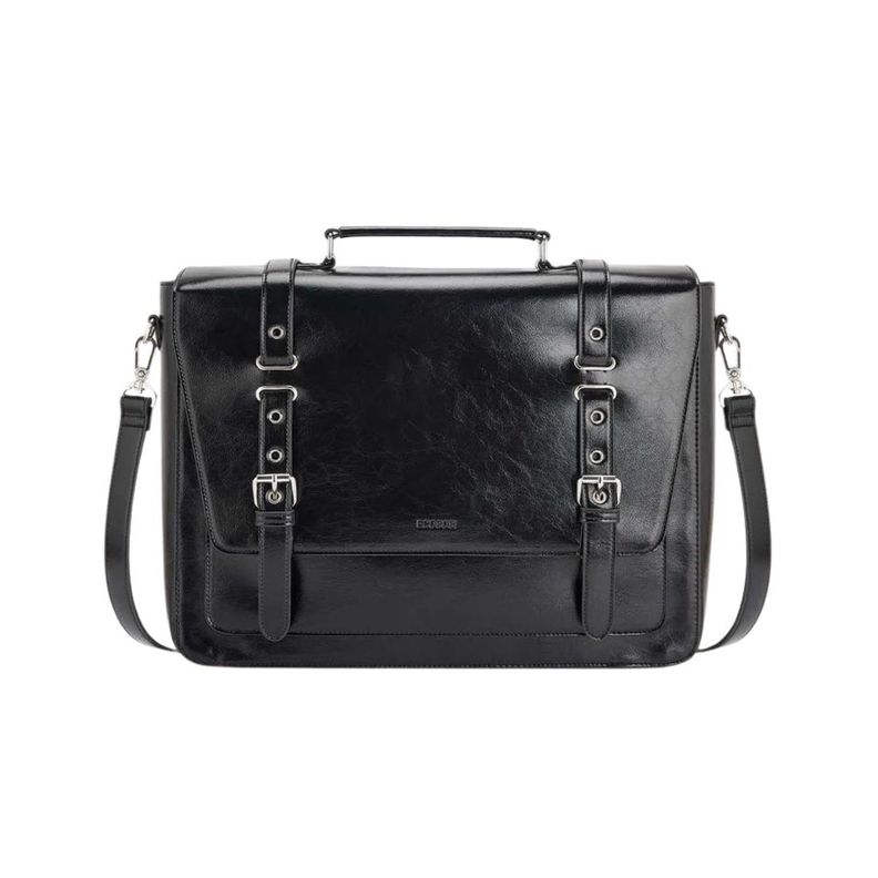Ecosusi Maletín y Mochila Victor para Notebook 15,6” - Negro-0