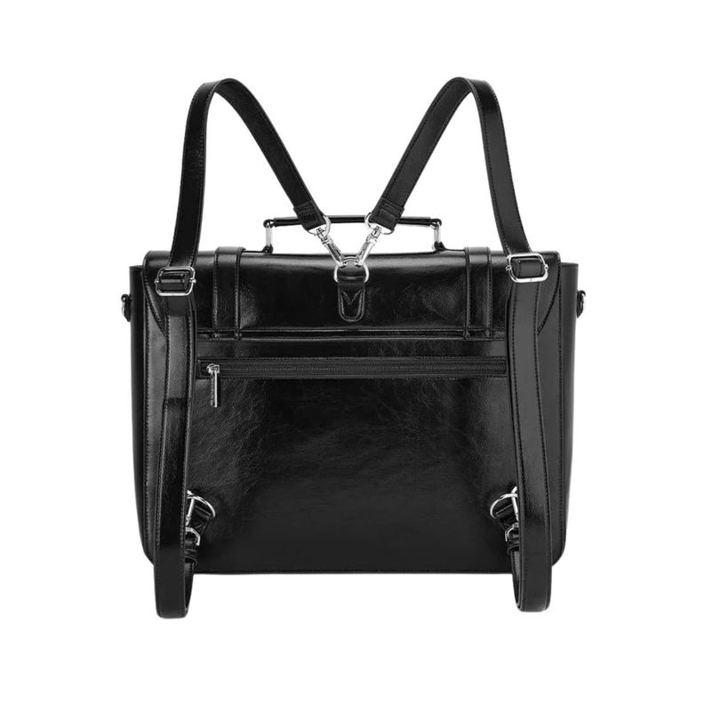 Ecosusi Maletín y Mochila Victor para Notebook 15,6” - Negro-5