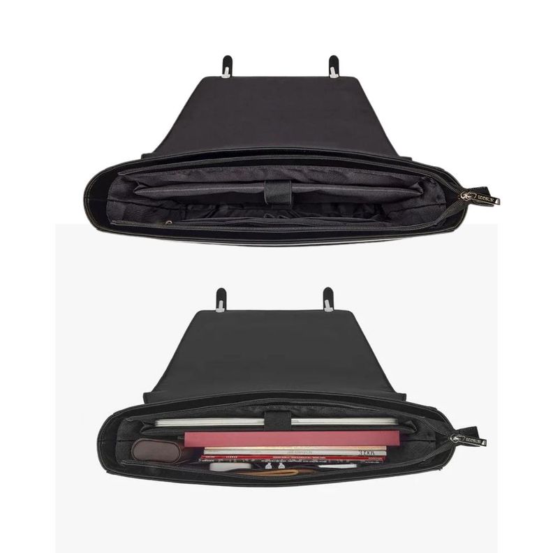 Ecosusi Maletín y Mochila Victor para Notebook 15,6” - Negro-6