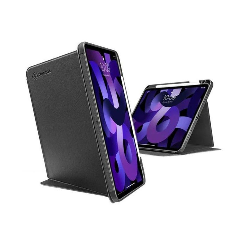 Tomtoc Funda Vertical Inspire-B50 Tri-Mode para iPad Air 4/5 de 10.9" - Negro-1