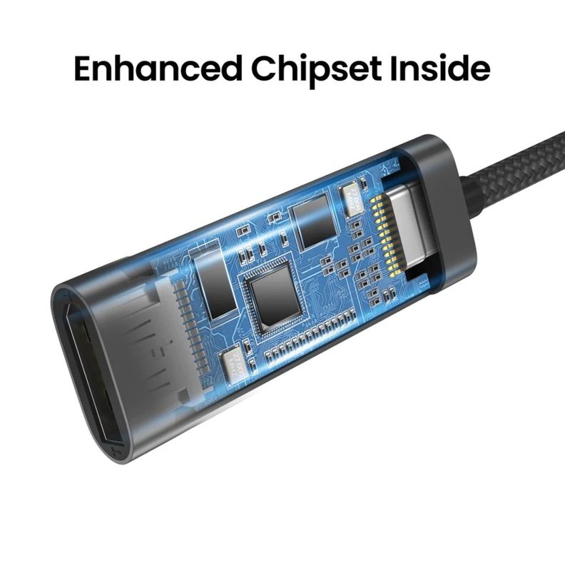 Tomtoc Adaptador USB-C a Display Port 1.4 4K para Macbook-3