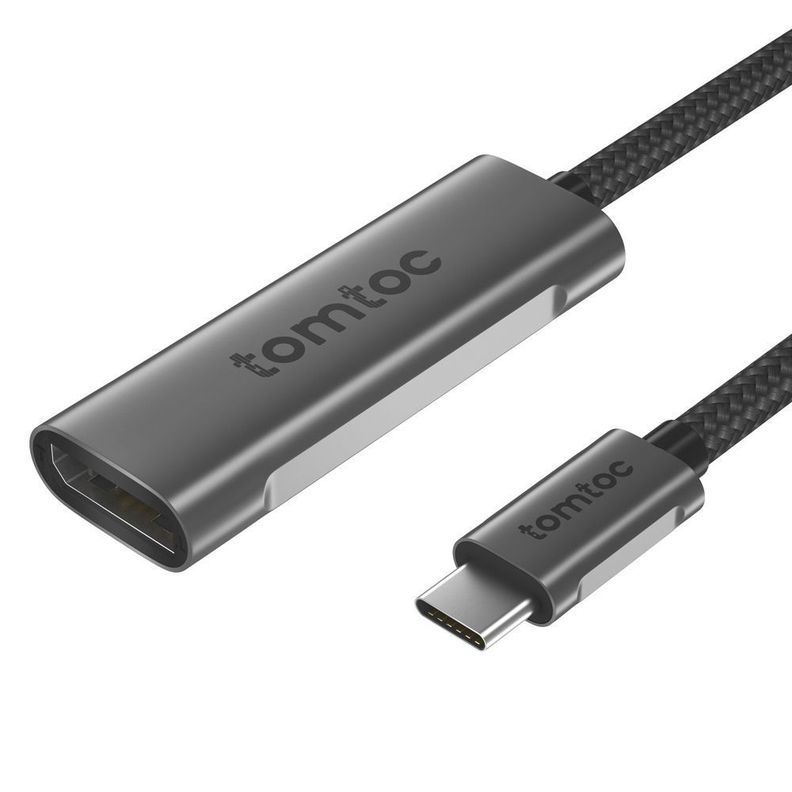Tomtoc Adaptador USB-C a Display Port 1.4 4K para Macbook-1