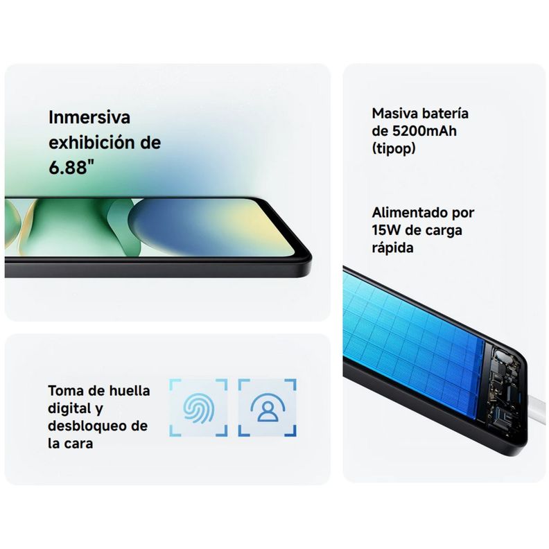Xiaomi Redmi A5 4G 4GB + 128GB Negro Medianoche-5