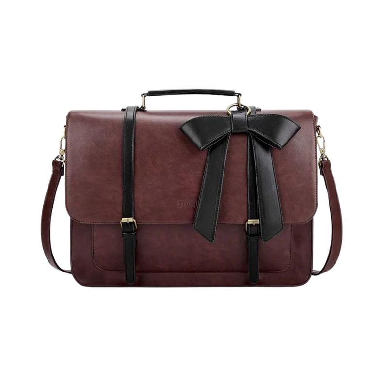 Ecosusi Maletín y Mochila Cocoa Truffle para Notebook 15.6" - Café-0