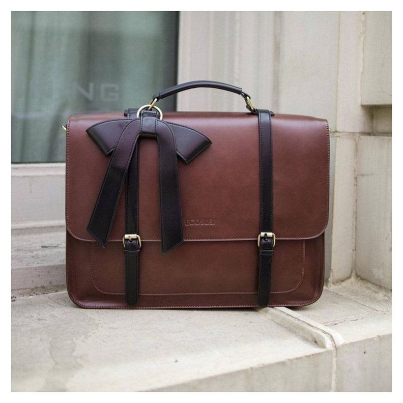 Ecosusi Maletín y Mochila Cocoa Truffle para Notebook 15.6" - Café-7