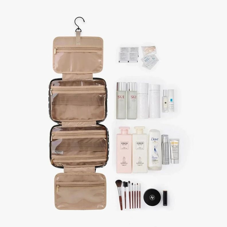 Bagsmart - Neceser kit de viaje con gancho- Negro-5