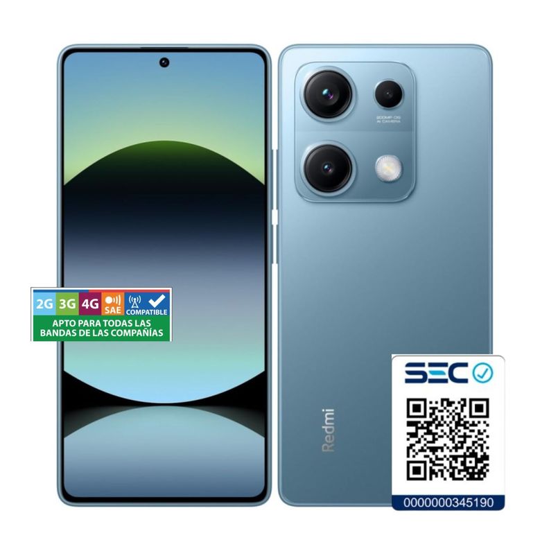 Xiaomi Redmi Note 14S 4G 8GB + 256GB Azul Océano-1