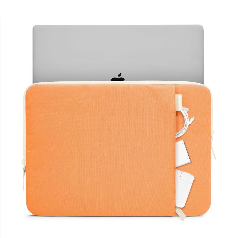 Tomtoc A23 Funda Lady Para Macbook 14''+ organizador Naranja-6