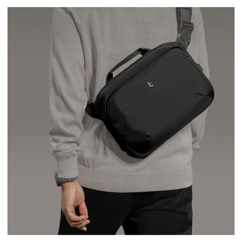 Tomtoc Bolso Maletín UrbanEX-B11 para iPad Pro M4 2024 de 11" - Negro-2