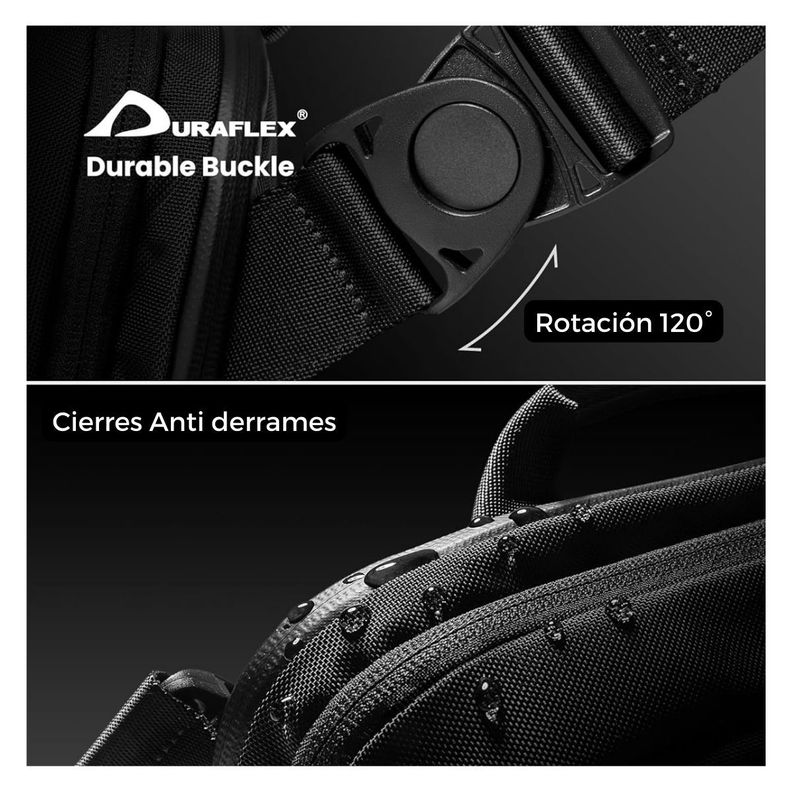 Tomtoc Bolso Maletín UrbanEX-B11 para iPad Pro M4 2024 de 11" - Negro-7
