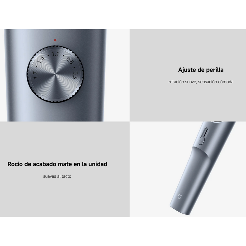 Xiaomi Máquina de Afeitar Hair Clipper 2 IPX7 Gris-4