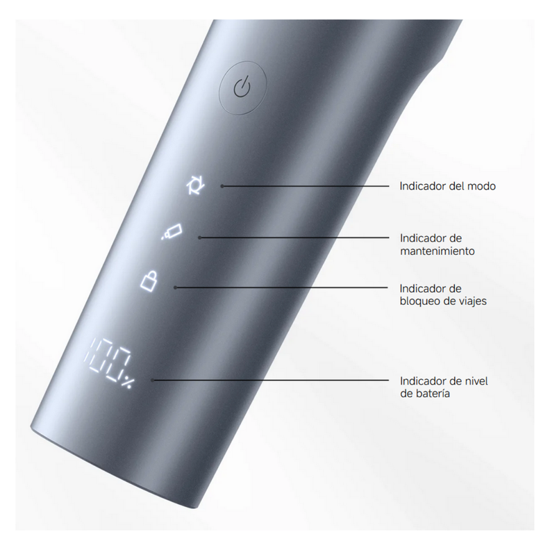 Xiaomi Máquina de Afeitar Hair Clipper 2 IPX7 Gris-7