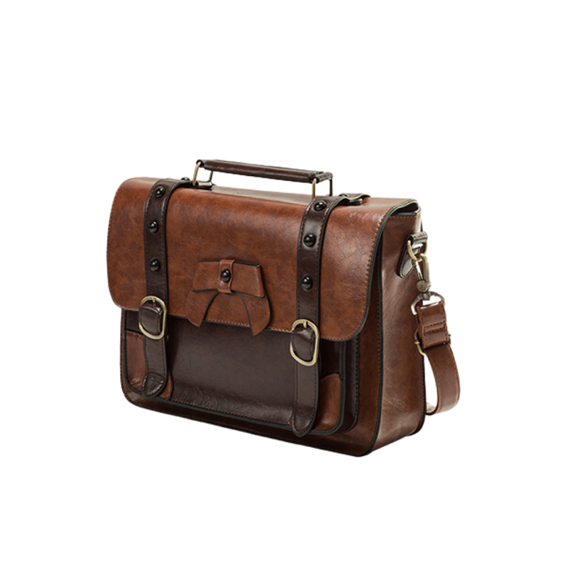 Ecosusi Bolso & bandolera BRIEFE para laptop de 13” – café-3