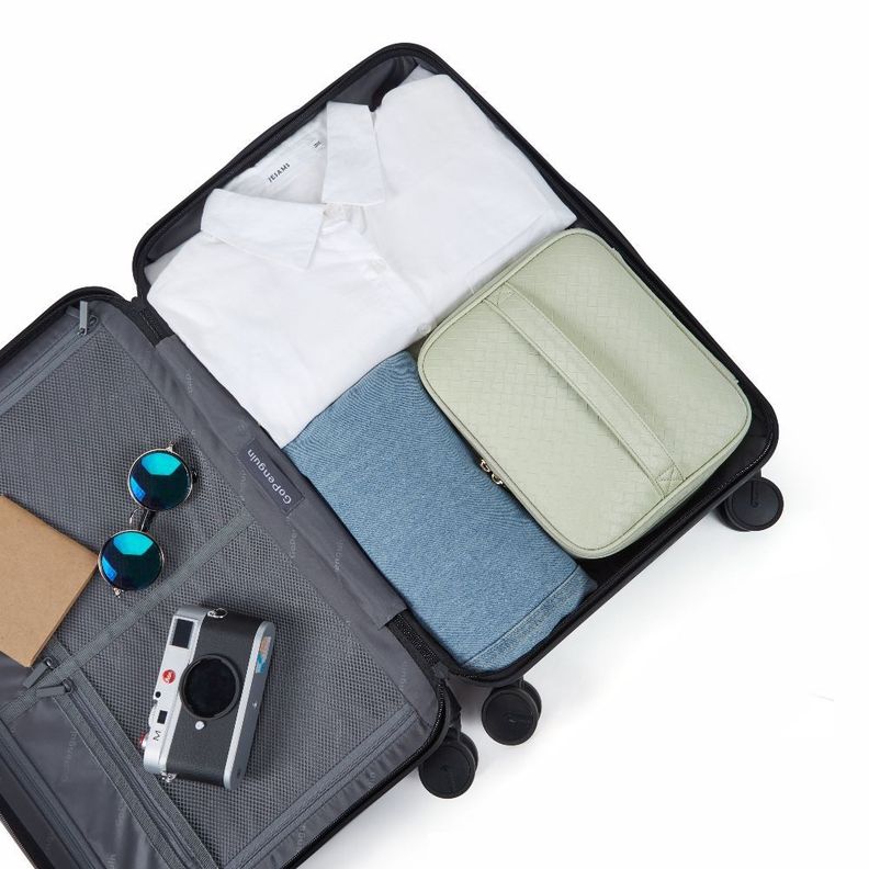 Ecosusi Neceser TRYN para maquillaje accesorios - verde-5