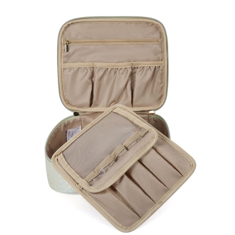 Ecosusi Neceser TRYN para maquillaje accesorios - verde-1