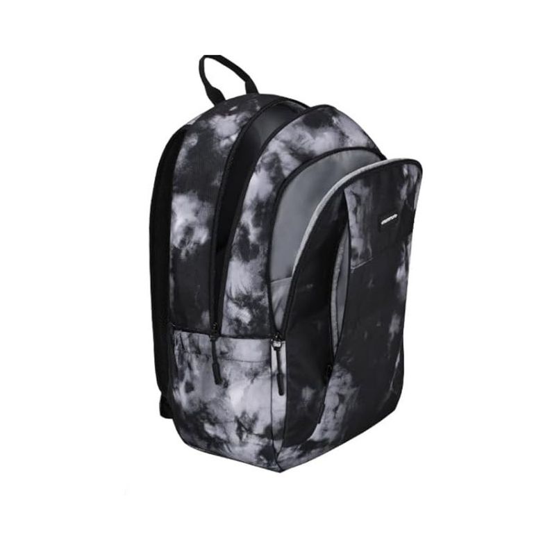 Mommore Mochila Grande para Niños Educación Básica 28L - Blanco y Negro-5