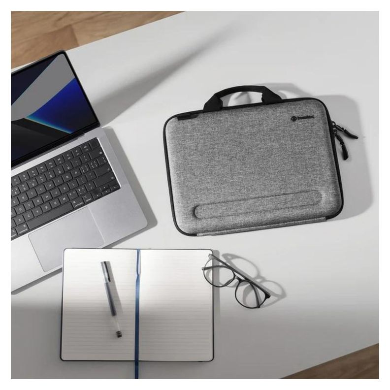 Tomtoc Maletín FancyCase-A25 para MacBook Pro de 16" - Gris-4