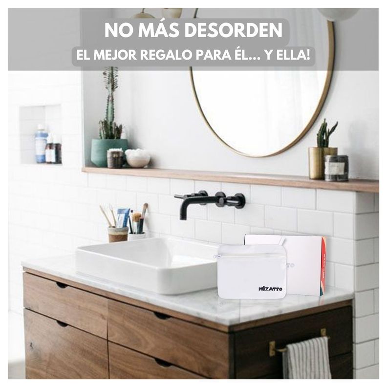SC Home Capa Delantal para Corte de Barba Afeitado - Blanco-5