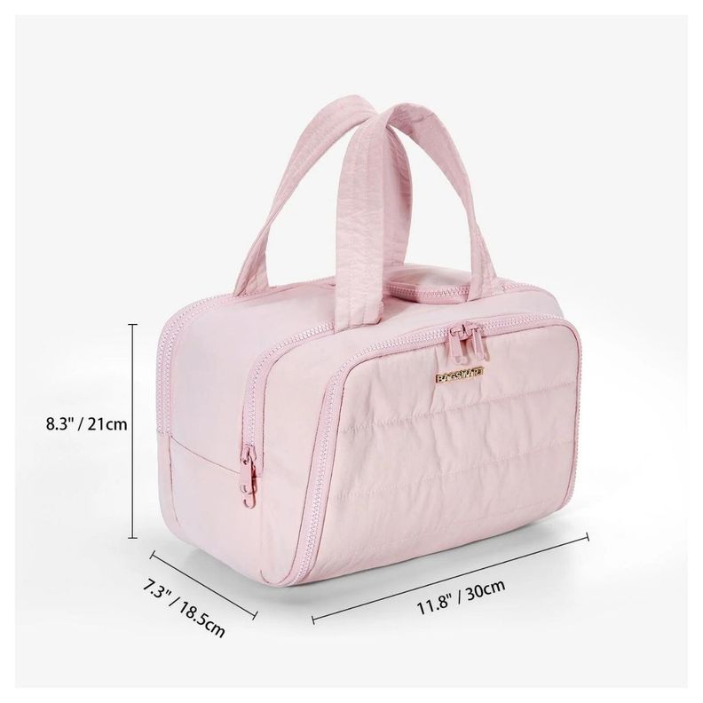 Bagsmart Neceser Multifuncional Zora Spacesaver 4 en 1 - Rosado-3