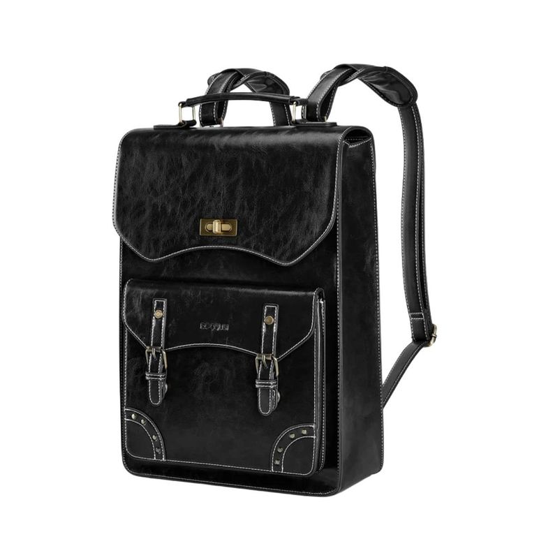 Ecosusi Mochila Wilder con Remaches para notebook 15,6" - Negro-1