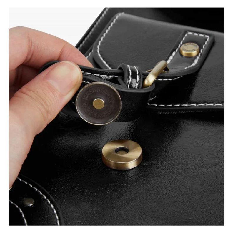 Ecosusi Mochila Wilder con Remaches para notebook 15,6" - Negro-7