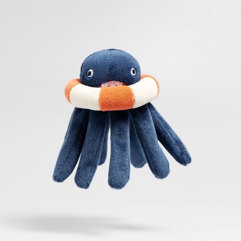 PELUCHE "PIDAN® CATNIP - PEQUEÑO MONSTRUO - AZUL MARINO-2