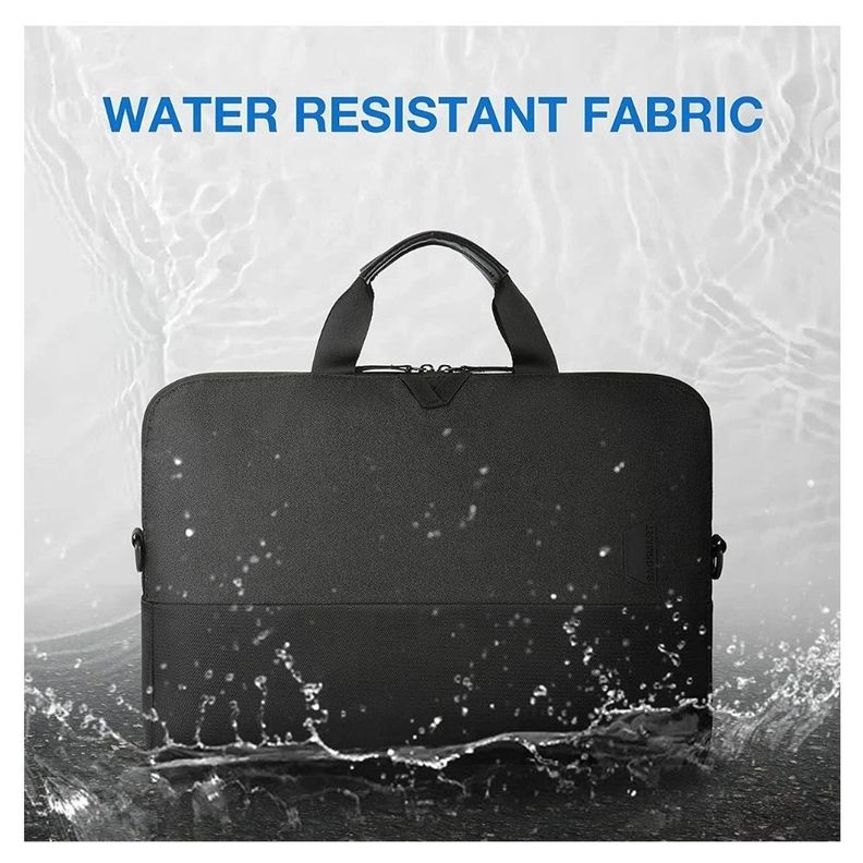 Bagsmart Bolso computador SLIM para 15.6''- Negro Completo-6