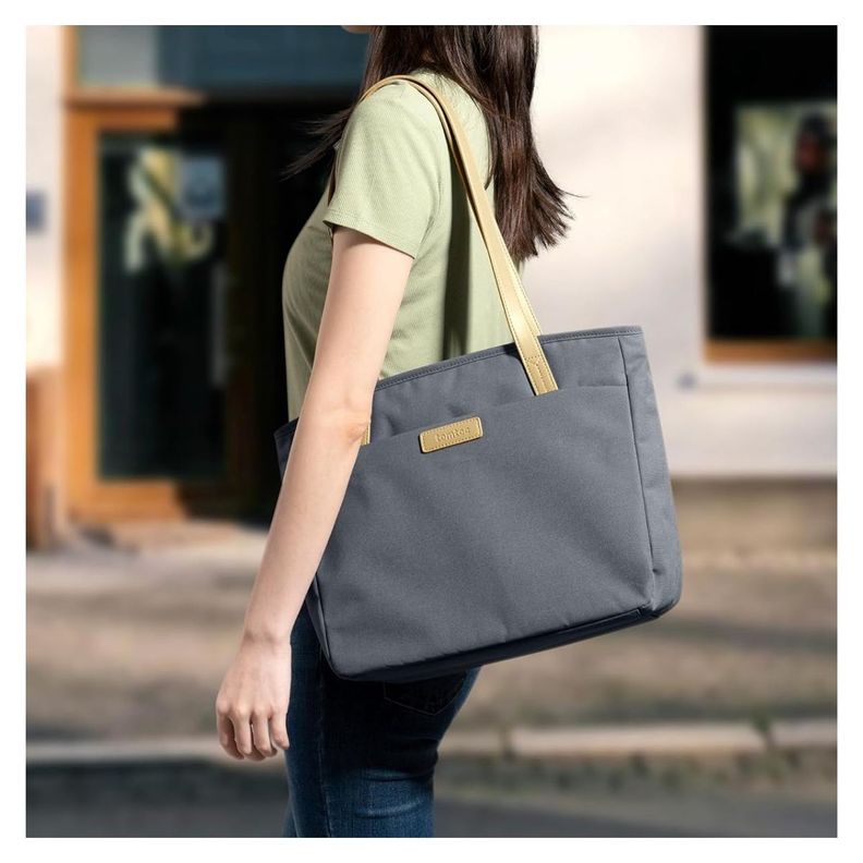 Tomtoc Bolso Tote Versatile-T23 MacBook Pro M3/M2/M1 16" - Azul-4