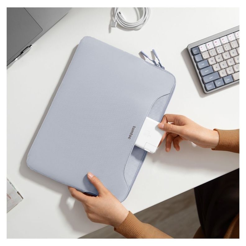 Tomtoc Funda Light-A21 Bicolor Notebook 15" - 16" - Azul-1