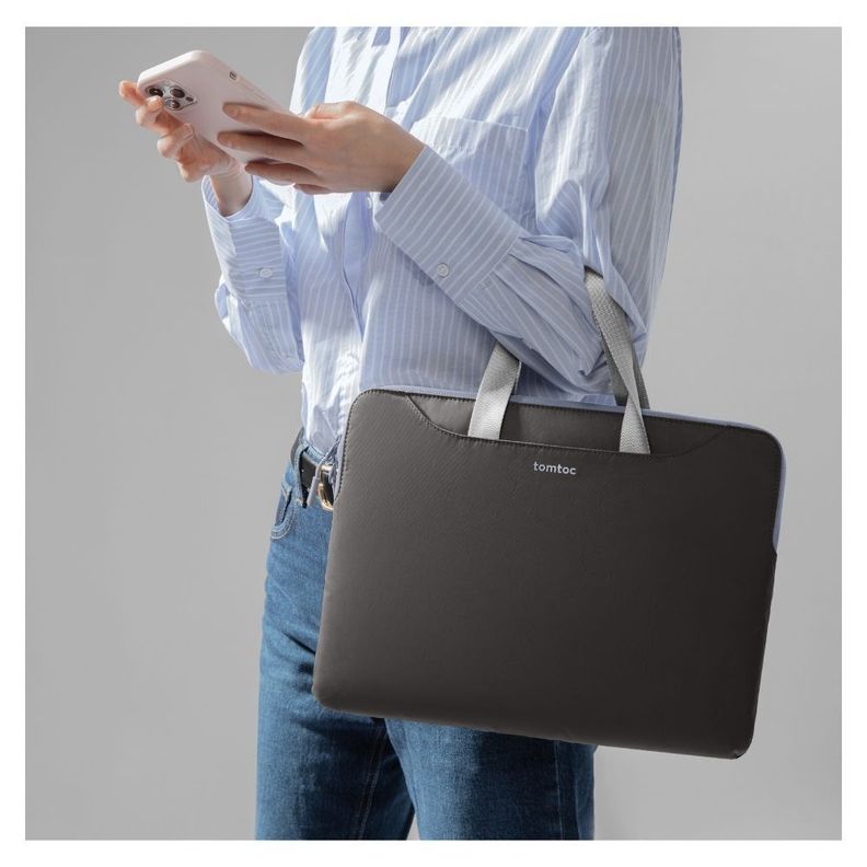 Tomtoc Funda Light-A21 Bicolor Notebook 15" - 16" - Azul-2