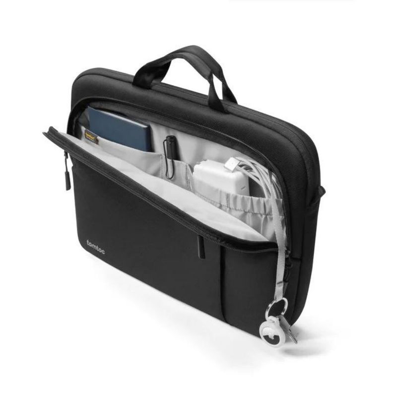 Tomtoc Maletín Delgado Defender-A30 para MacBook 14" - Negro-5