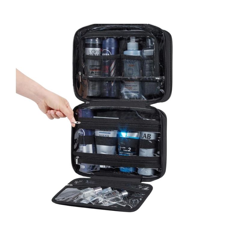 Bagsmart Neceser Multifuncional Spacesaver Puffy Grande - Negro-7
