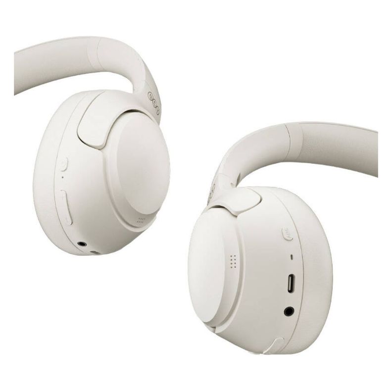 QCY H3 Audífonos Inalámbricos Cancelación de Ruidos Blanco-1