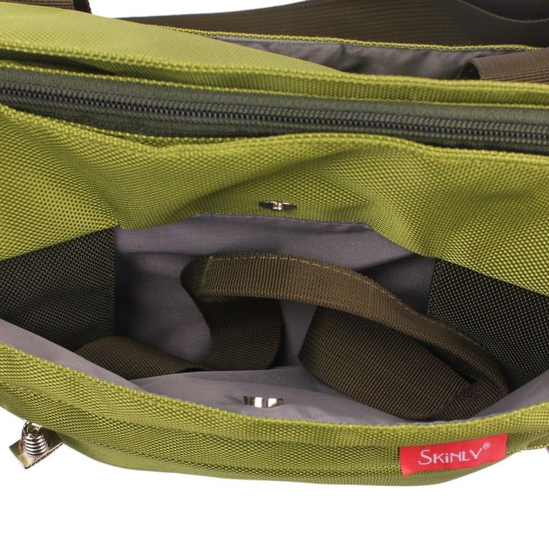 Mommore  Bolso Maternal Pañalera Gran capacidad - Verde-5