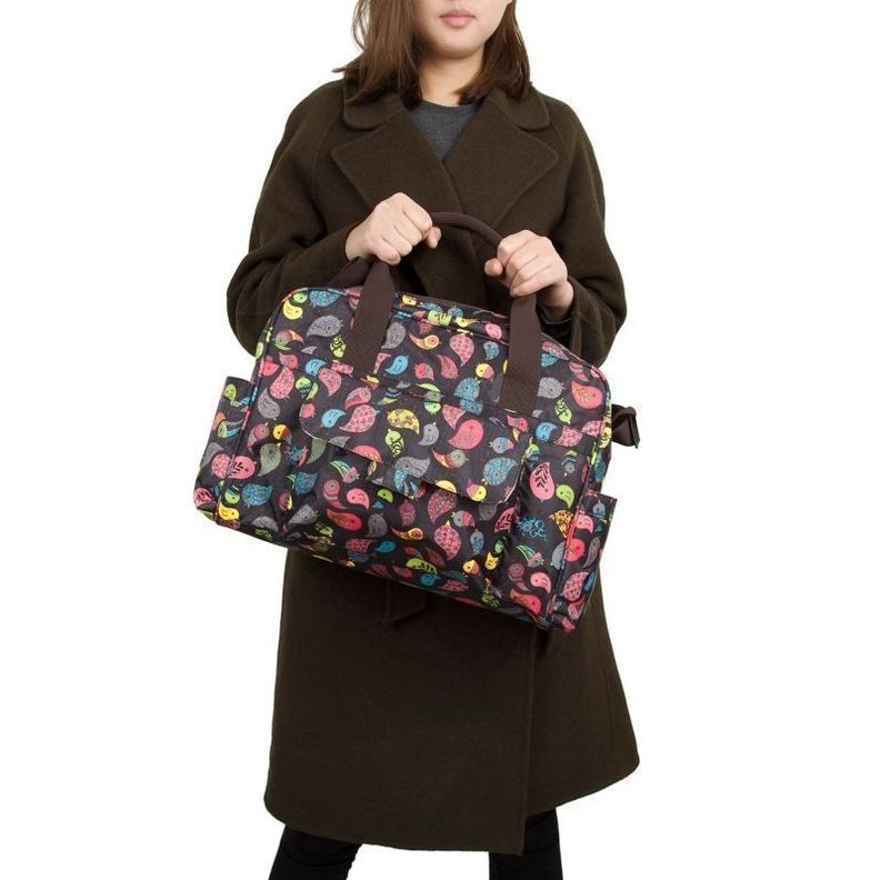 Mommore Bolso Maternal Pañalera 5 en 1 - Negro-6