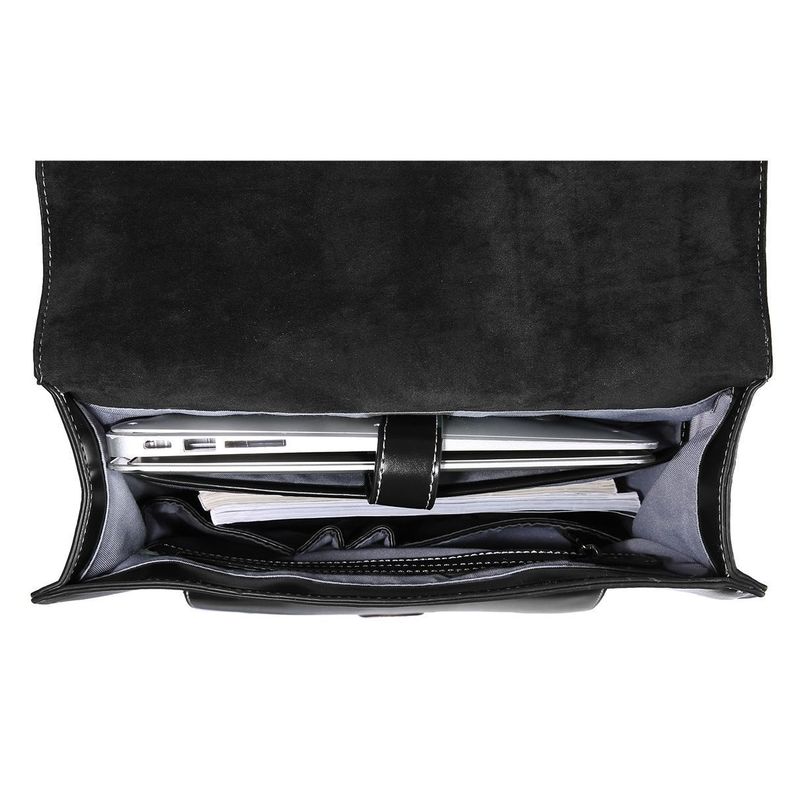 Ecosusi Mochila Vintage Camellia para Notebook 15,6" - Negro-6