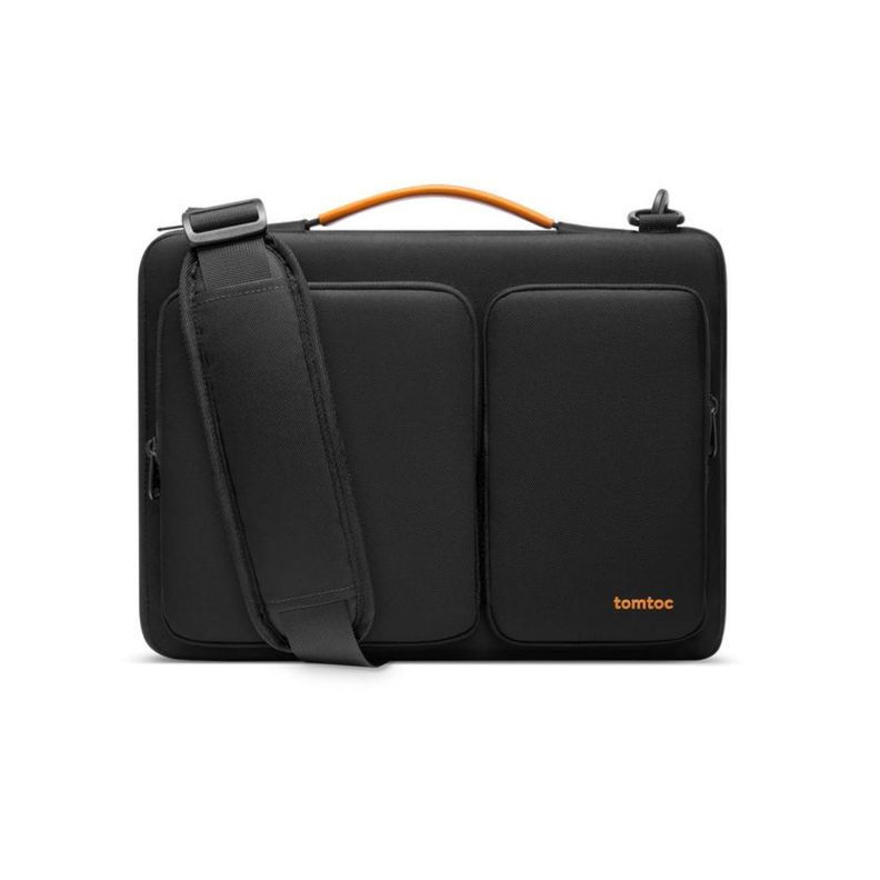 Tomtoc Bolso de Hombro Defender-A42 para MacBook Pro de 14" - Negro