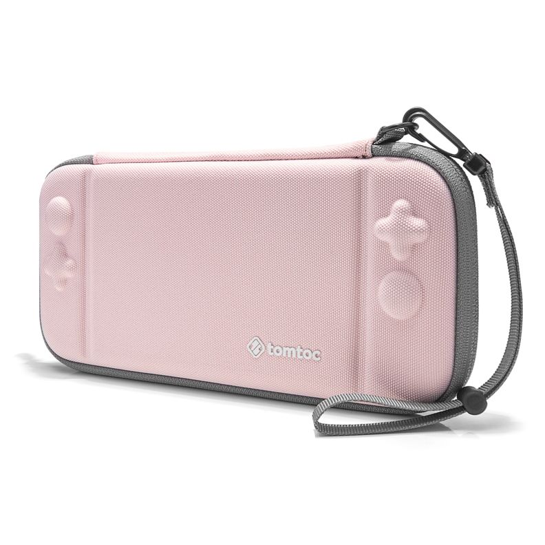 Tomtoc Estuche Ligero Para Nintendo Switch - Rosa-0