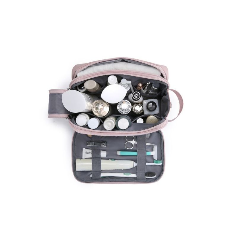 Bagsmart - Neceser de aseo para hombres - Rosado-5
