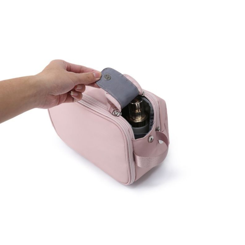Bagsmart - Neceser de aseo para hombres - Rosado-7