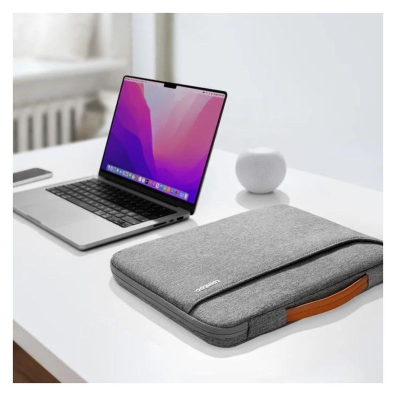 Tomtoc Maletín Defender-A22 para notebook 15.6" - Gris-2