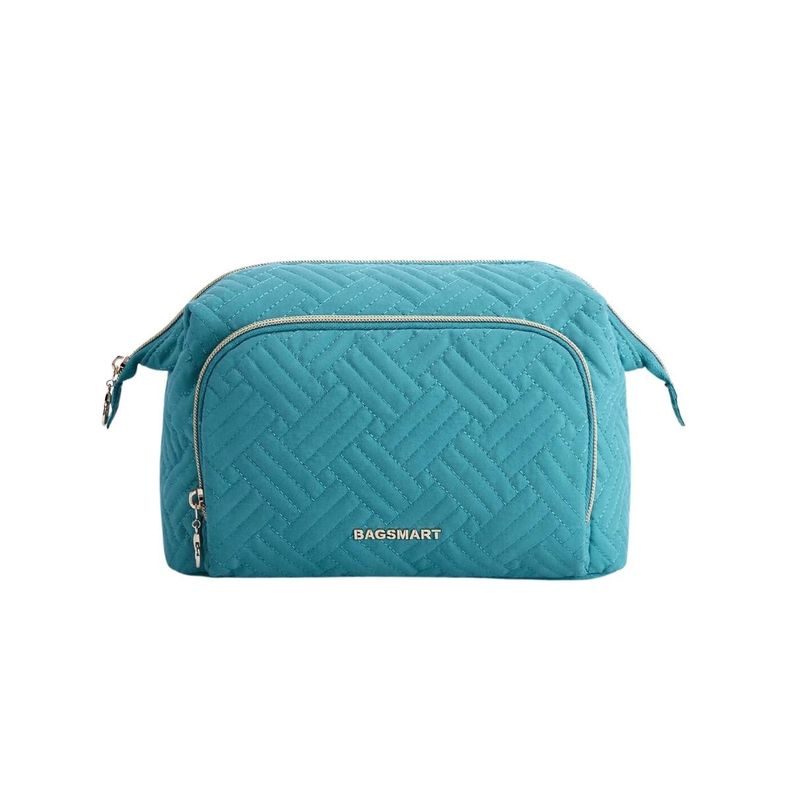 Bagsmart Estuche Cosmetiquero Tejido - Turquesa-1